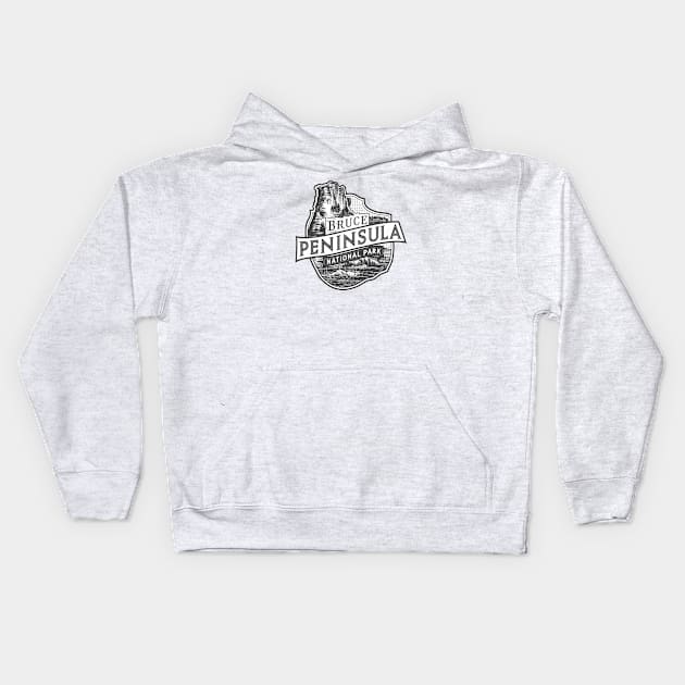 Bruce Peninsula National Park Kids Hoodie by Perspektiva